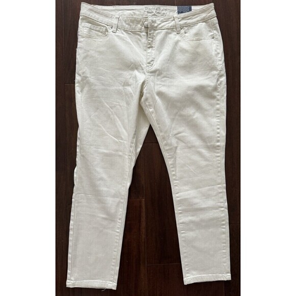 Resfeber jeans Roma collection cream skinny  jeans size 16 - Picture 11 of 15